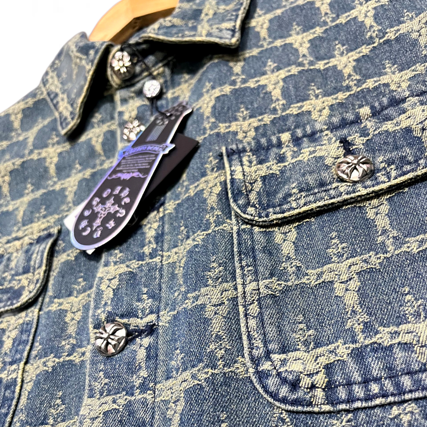 Chemise Jean Chrome Hearts