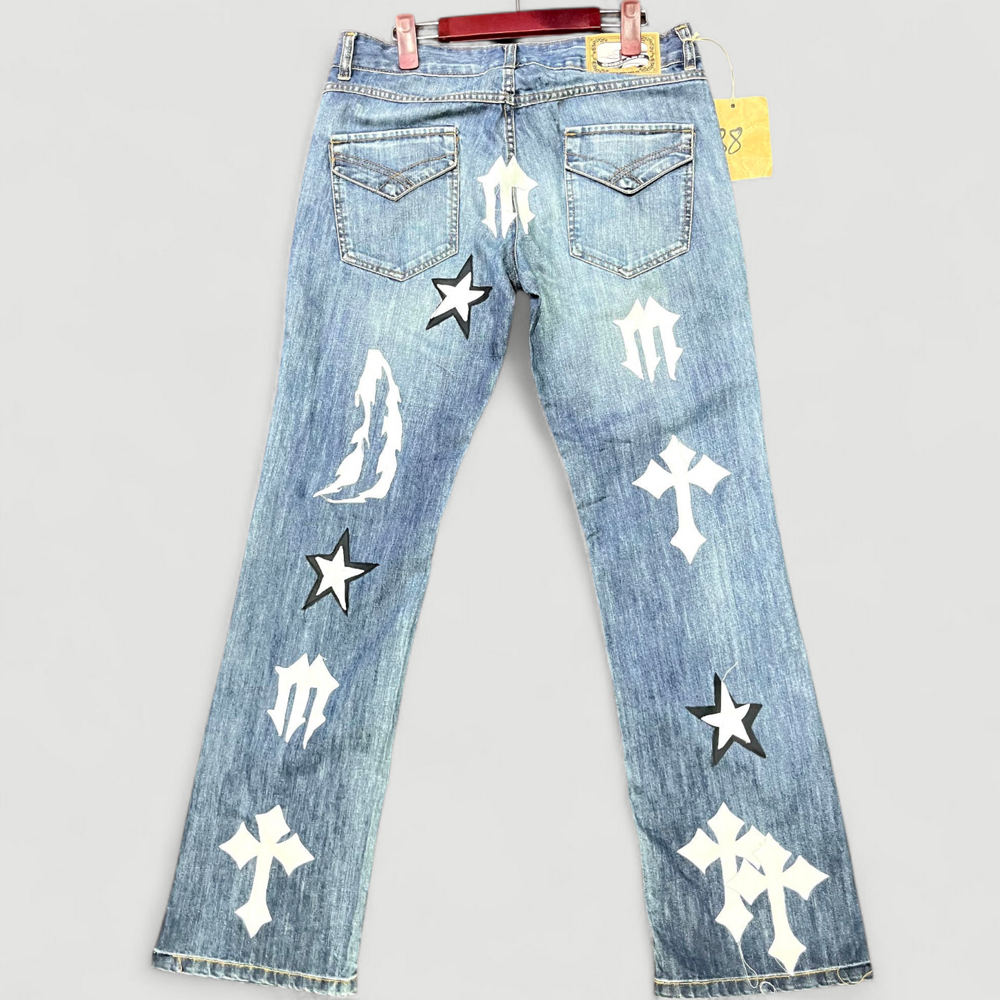 Pantalon Jean Chrome Hearts custom