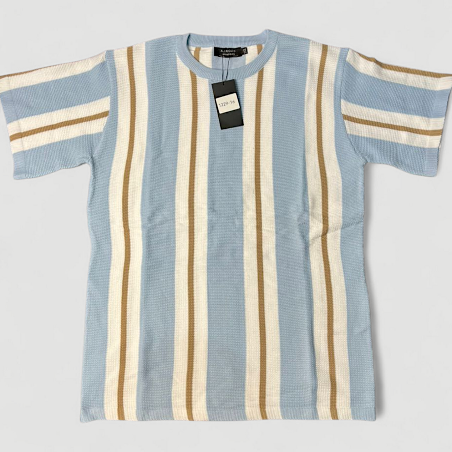 T-shirt rayures en maille