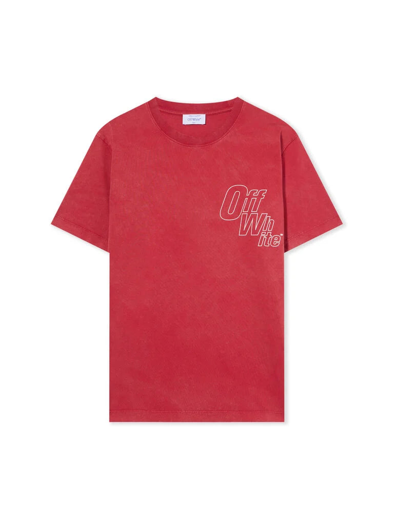 Outline Flèche Logo Tee Shirt