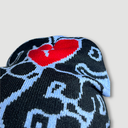 Bonnet Mea Culpa Bleu