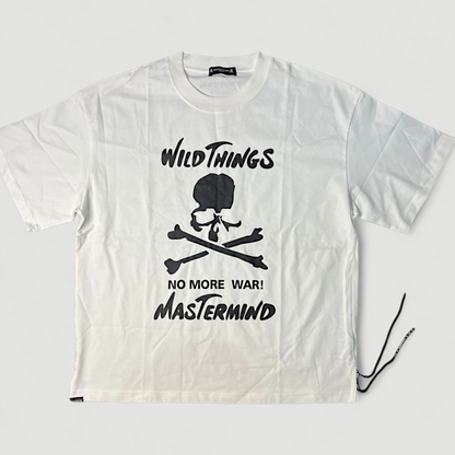 Mastermind x Wildthings T-shirt Blanc