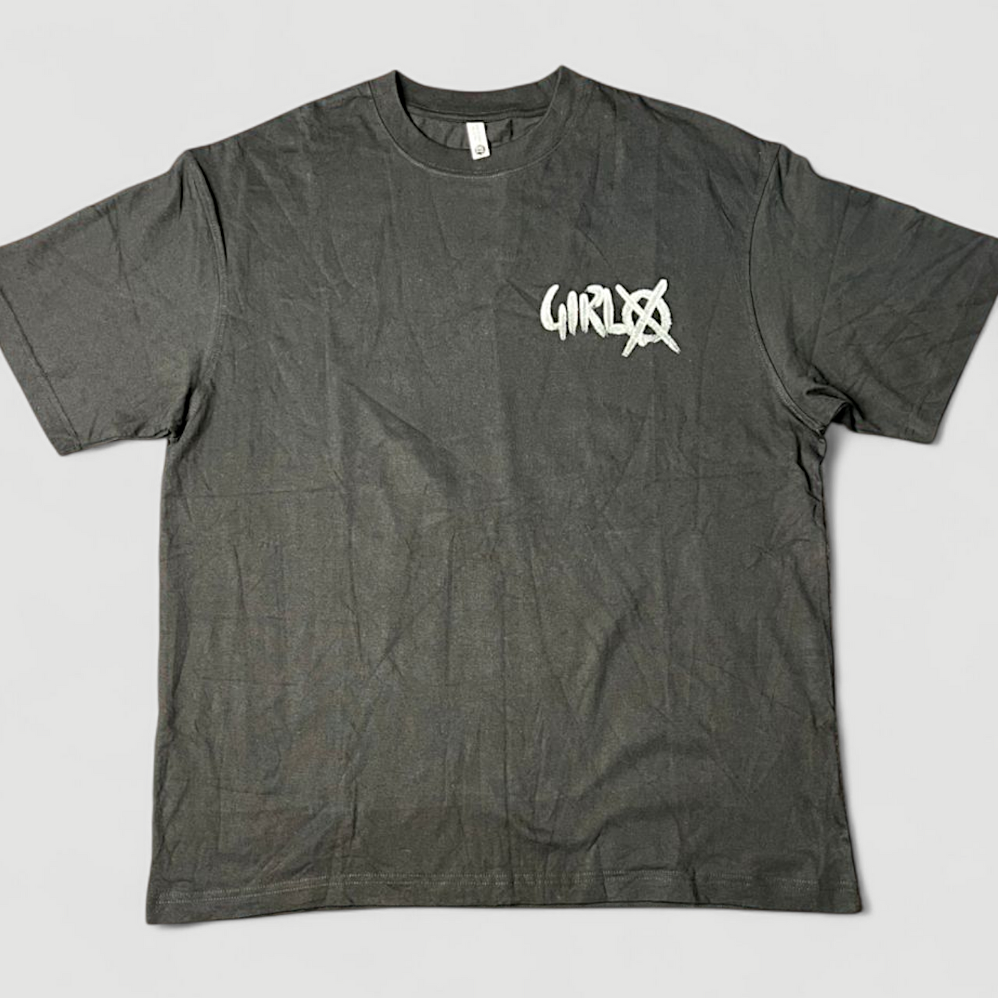 Anti-Girl T-shirt Noir
