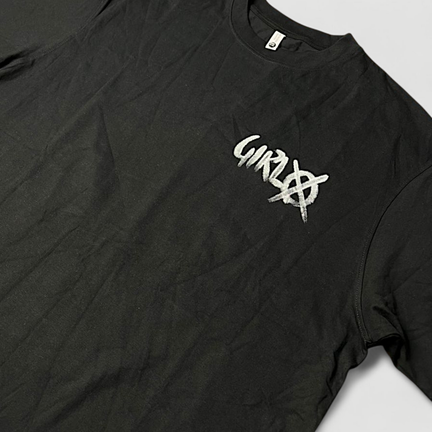 Anti-Girl T-shirt Noir