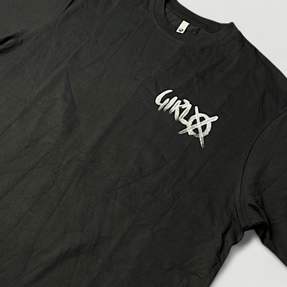 Anti-Girl T-shirt Noir