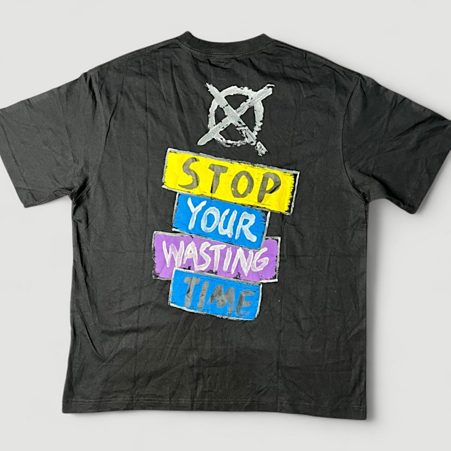 Anti-Girl T-shirt Noir