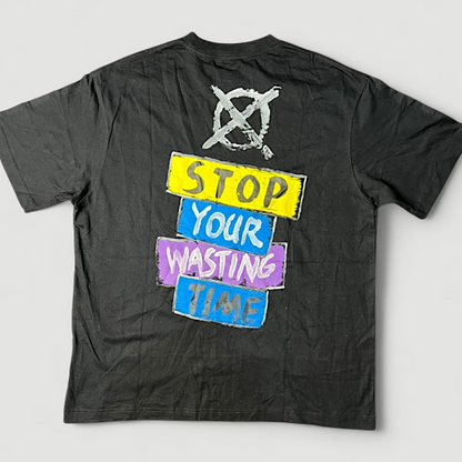 Anti-Girl T-shirt Noir