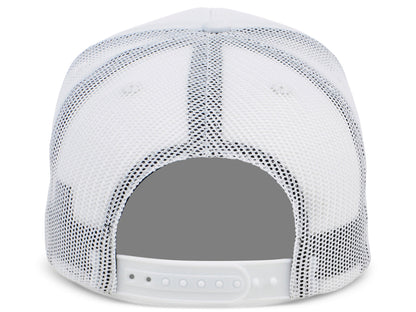 Casquette trucker blanc