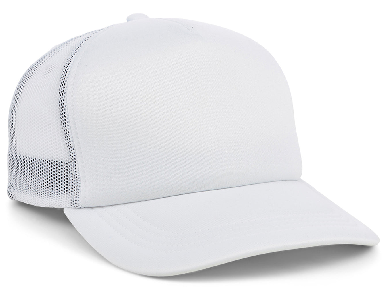 Casquette trucker blanc