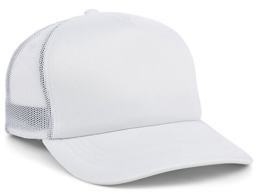Casquette trucker blanc