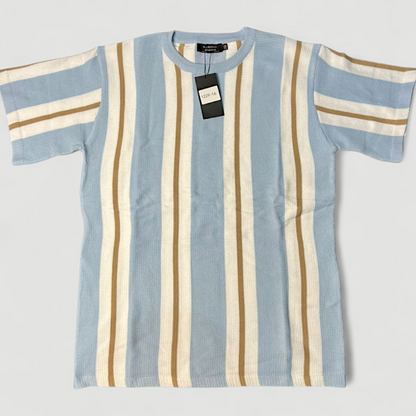 T-shirt rayures en maille